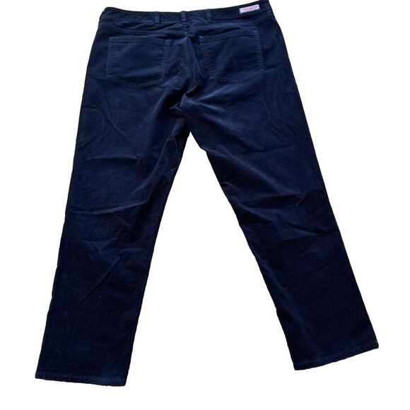 Marthas‎ Vinyard Navy Blue Corduroy Pants Men's 40x30 Stretch - Picture 2 of 7